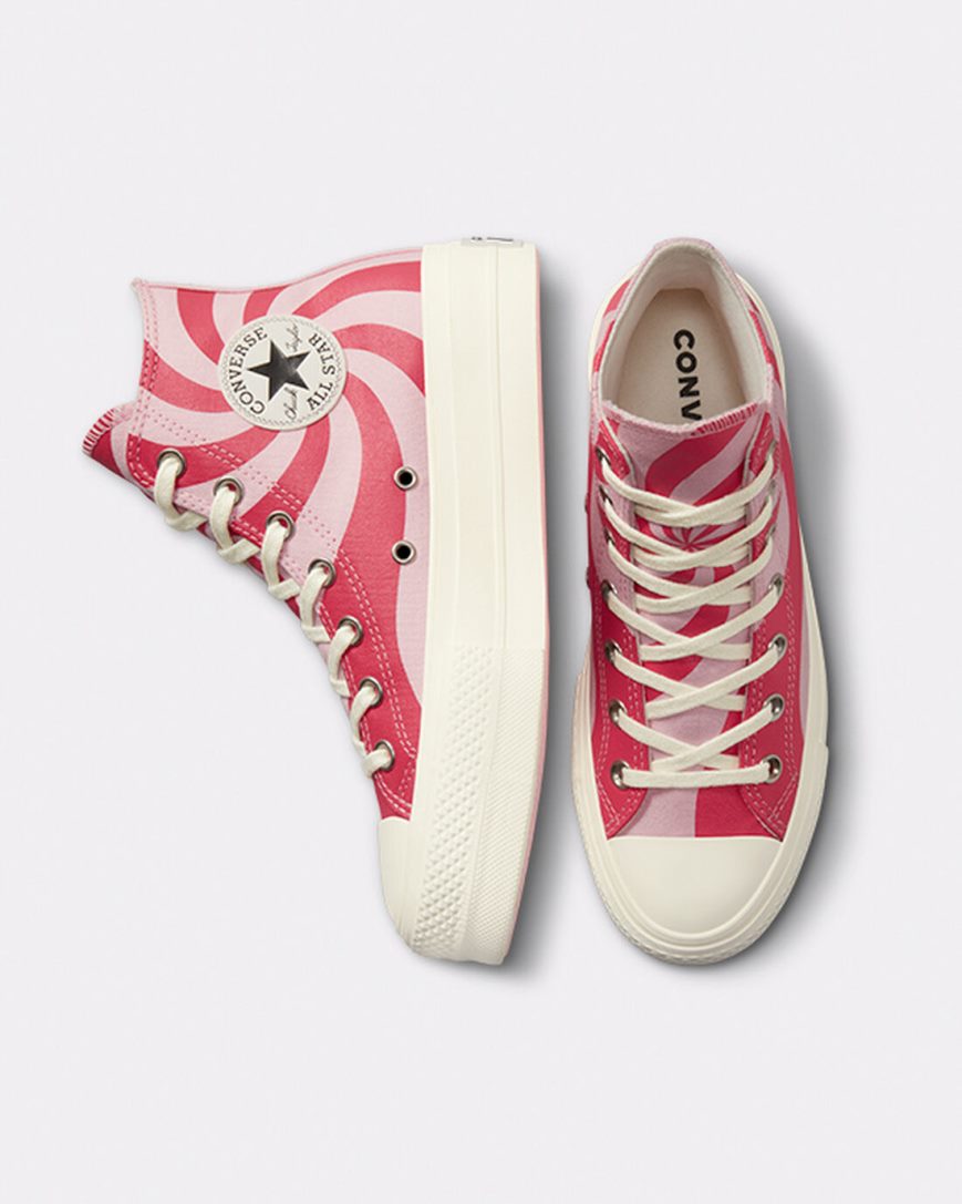 Topanky Na Platforme Converse Chuck Taylor All Star Lift Color Candy Vysoke Damske Oranžové Ruzove | SK XCILS1